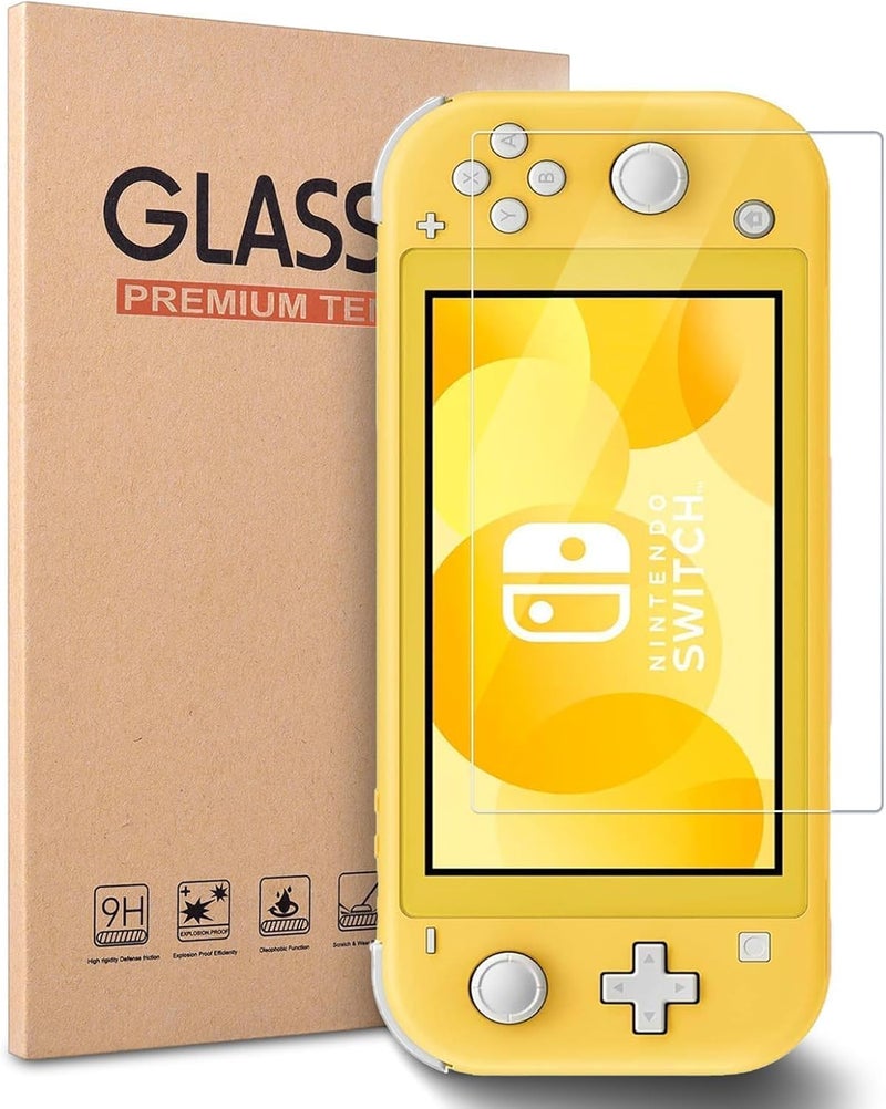 Linsaner 1-Piece Tempered Glass Screen Protector, Custom-Made for Nintendo Switch Lite HD,Anti-Scratch,Clear and Transparent,Fingerprint-Resistant, Bubble-Free Installation,Fit for Switch Lite - Image 1